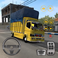 Truck Oleng Canter Offline