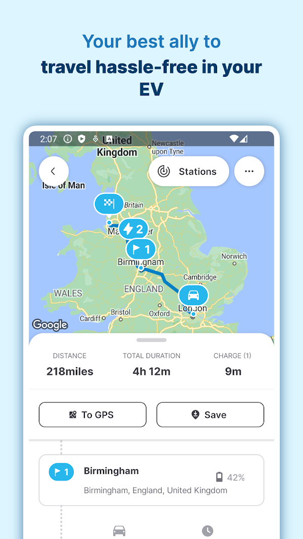 Chargemap - Charging stations