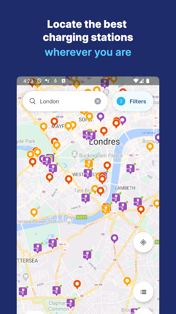 Chargemap - Charging stations