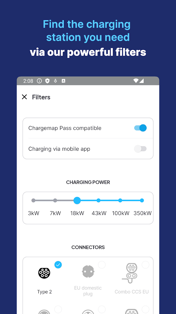 Chargemap - Charging stations