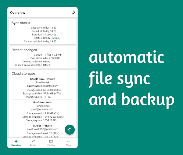 Autosync - File Sync & Backup