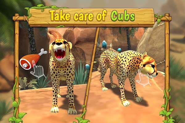 Cheetah Family Animal Sim