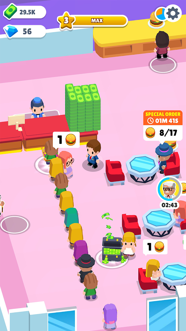 Dream Restaurant: Tycoon Game