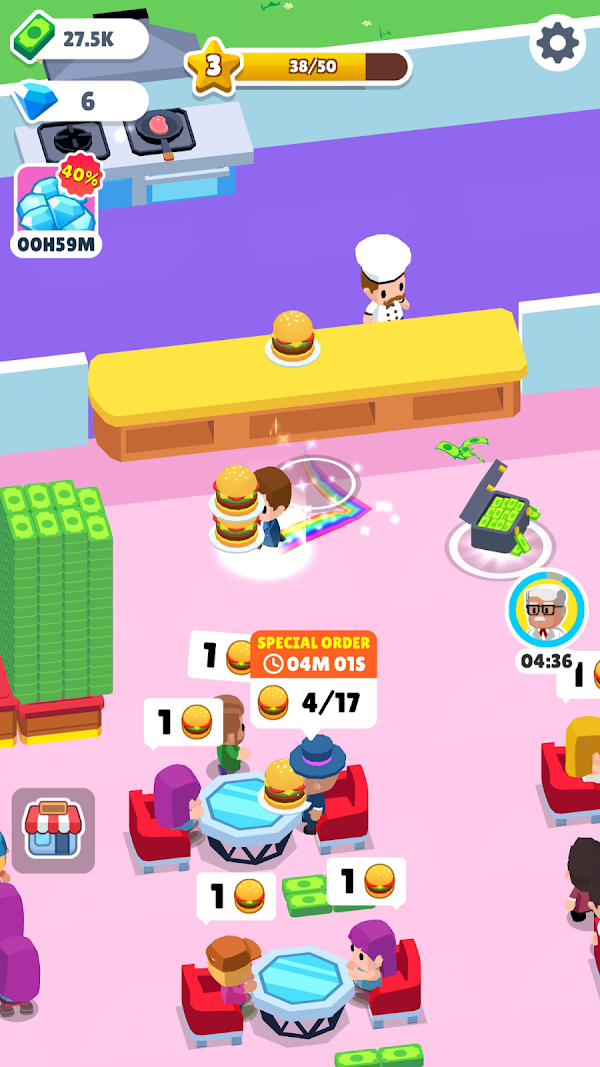 Dream Restaurant: Tycoon Game