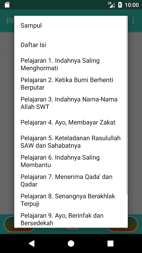 Buku PAI SD Kelas 6