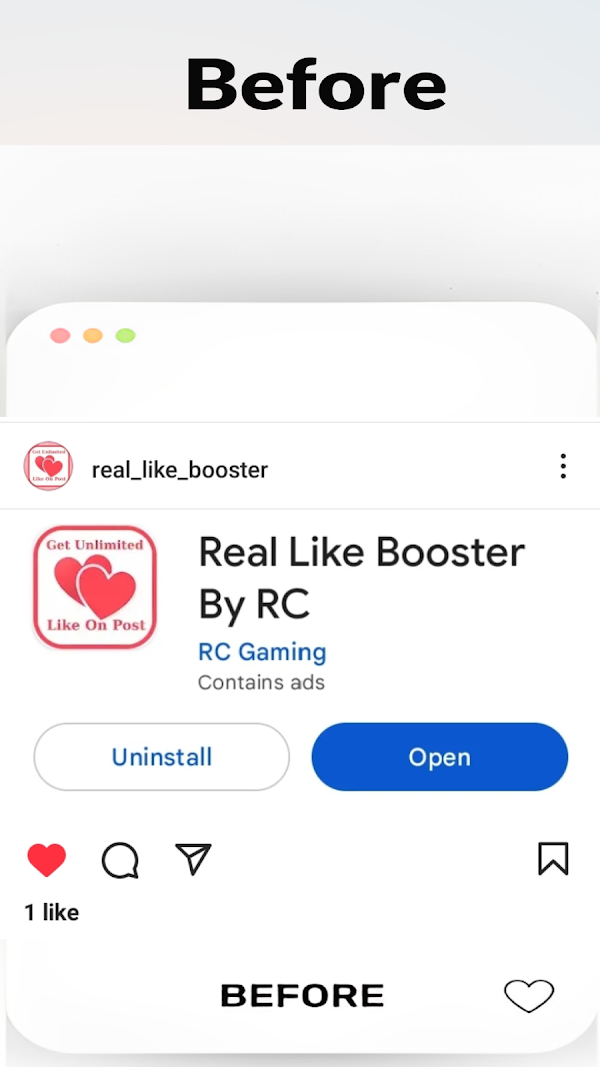 RC Real Like Follower Booster