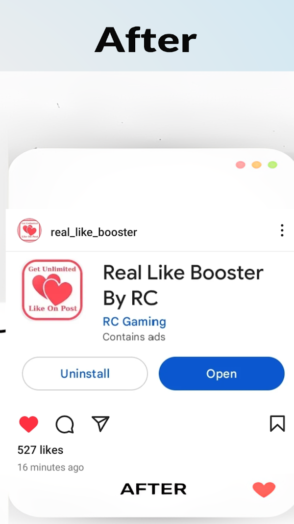 RC Real Like Follower Booster