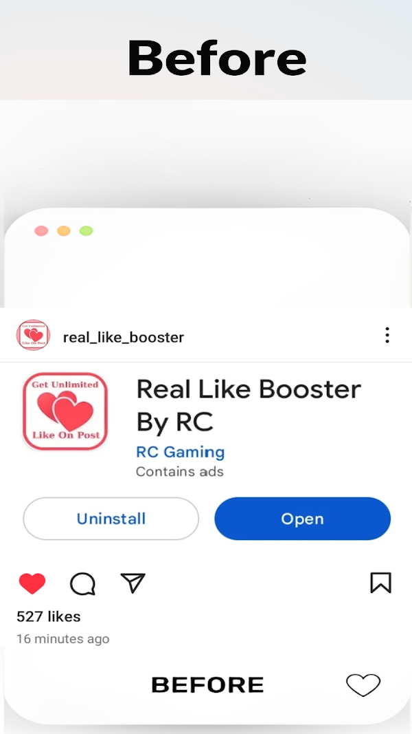 RC Real Like Follower Booster