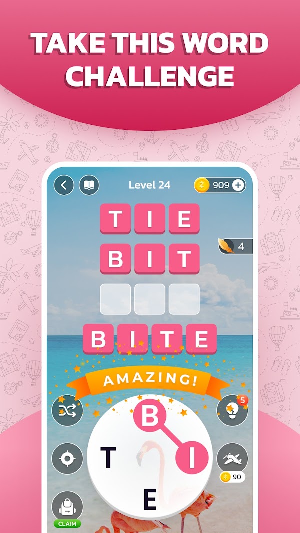 Word Zenith Relax Puzzle Game