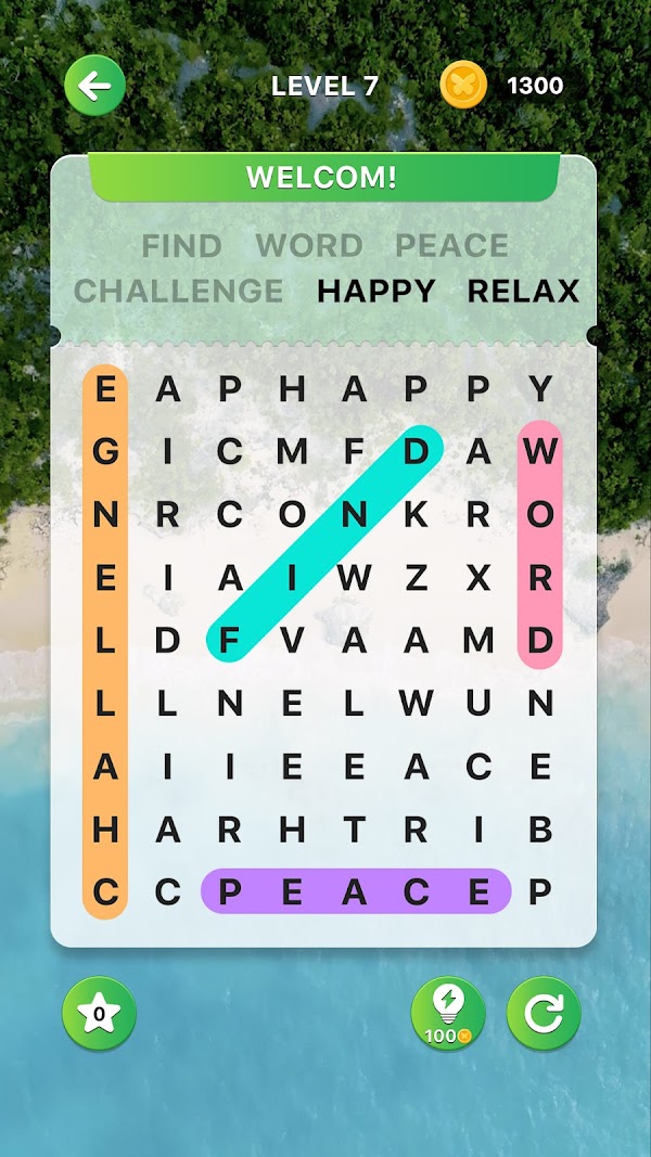 Peace Word Search