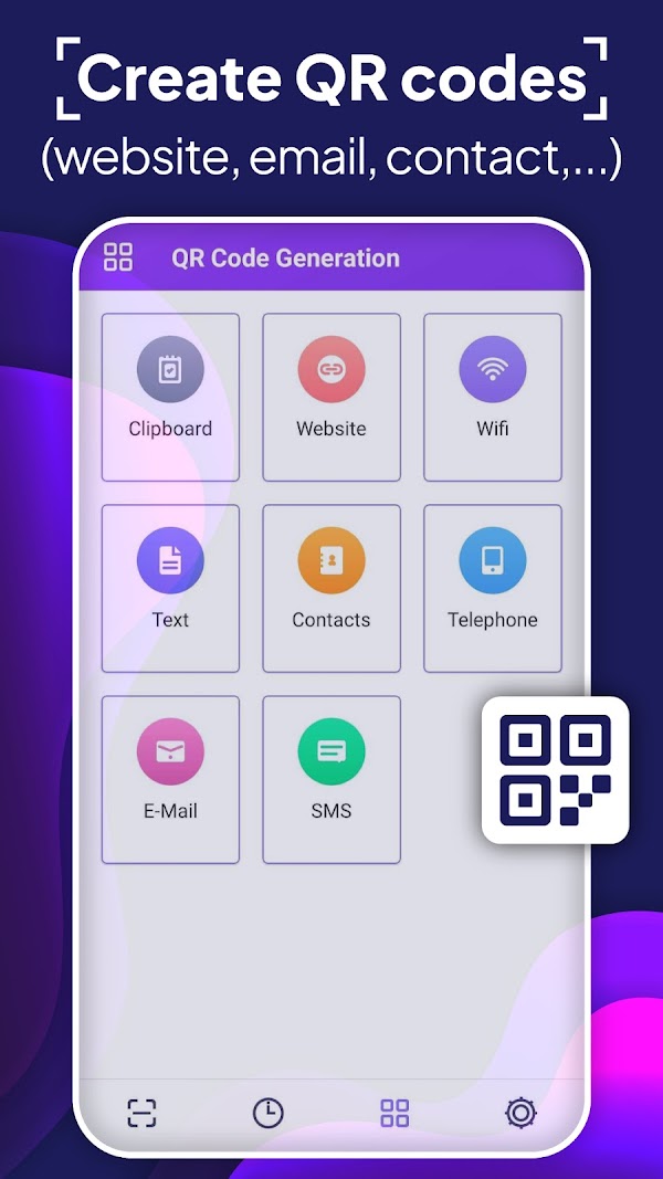 QR Reader & Barcode Generator