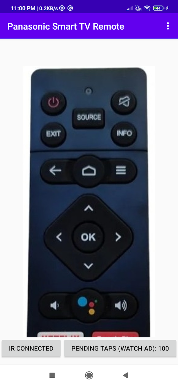 Panasonic Smart TV Remote App