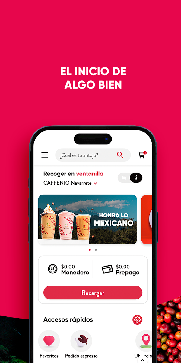 CAFFENIO app