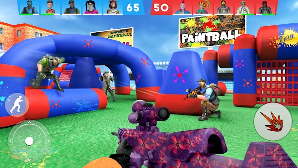 Paintball Shooting Game 3D