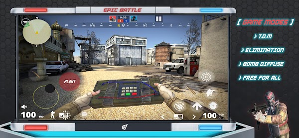 Epic Battle CS:FPS Mobile Game