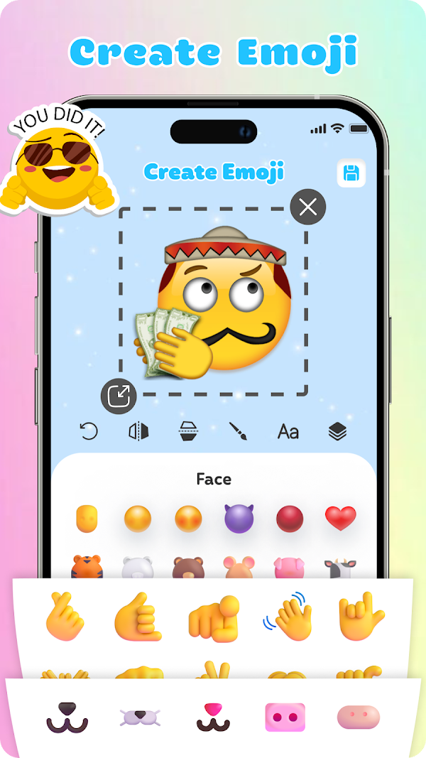 Emoji Maker: DIY Emoji Merge