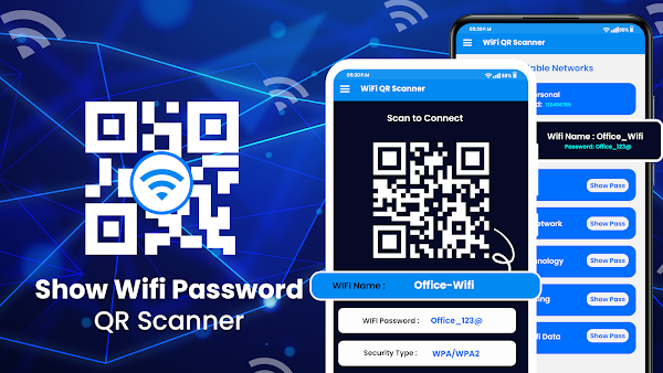 Wifi QR Code- Password Scanner