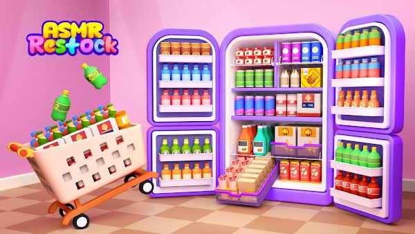 ASMR Restock: Fill the Fridge