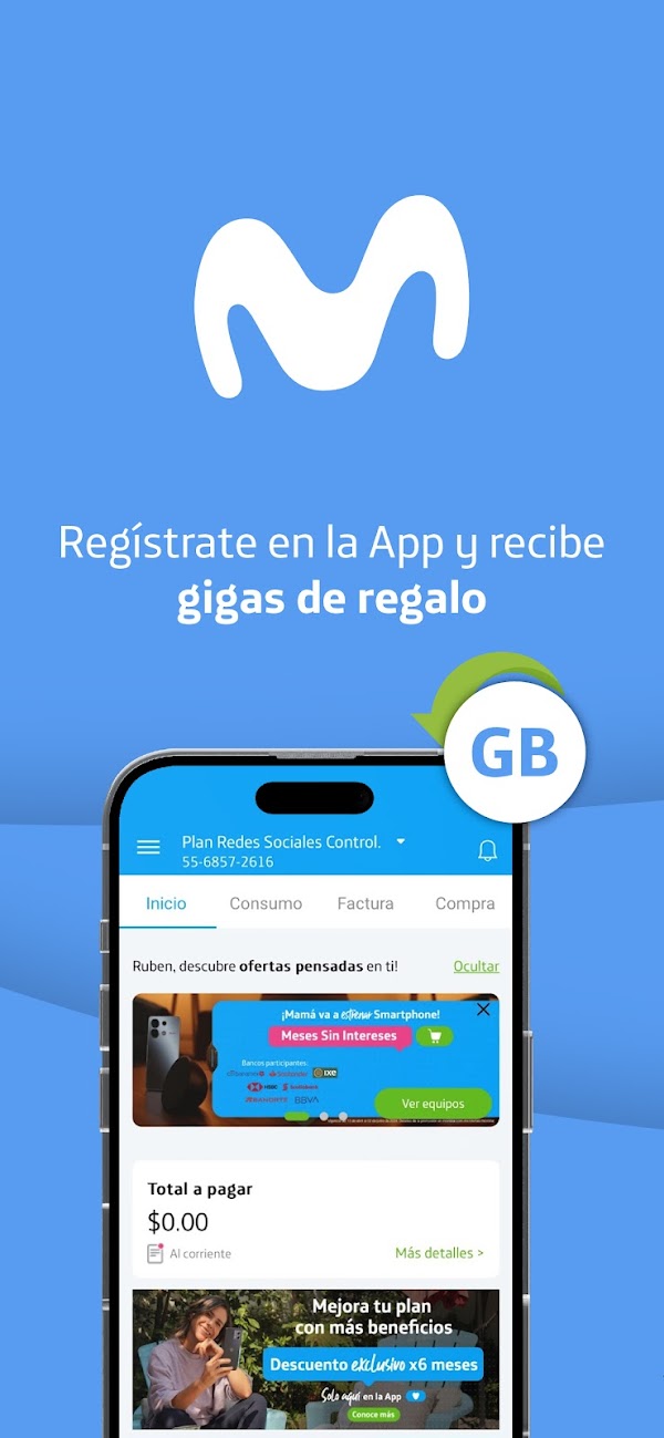 Movistar MX–Tu línea en la App