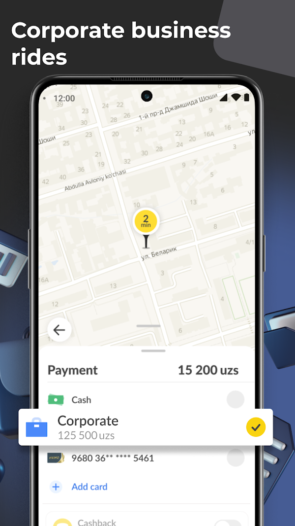 MyTaxi: taxi and delivery