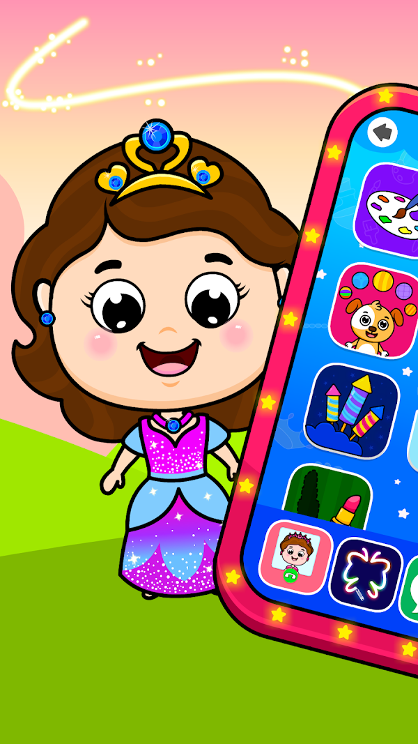 Timpy Baby Princess Phone Game