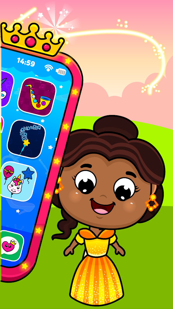 Timpy Baby Princess Phone Game