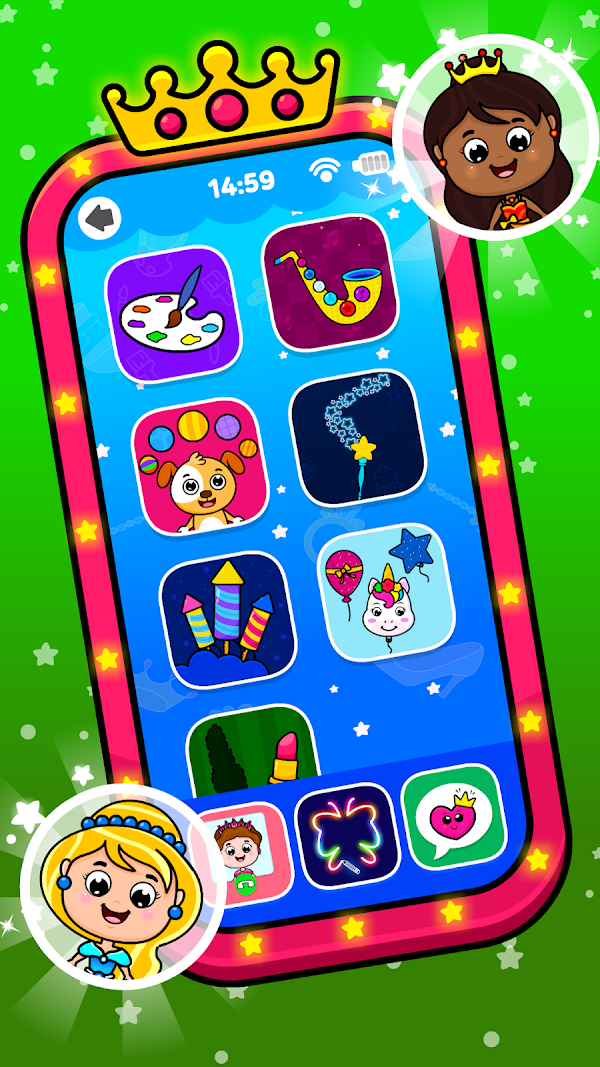 Timpy Baby Princess Phone Game