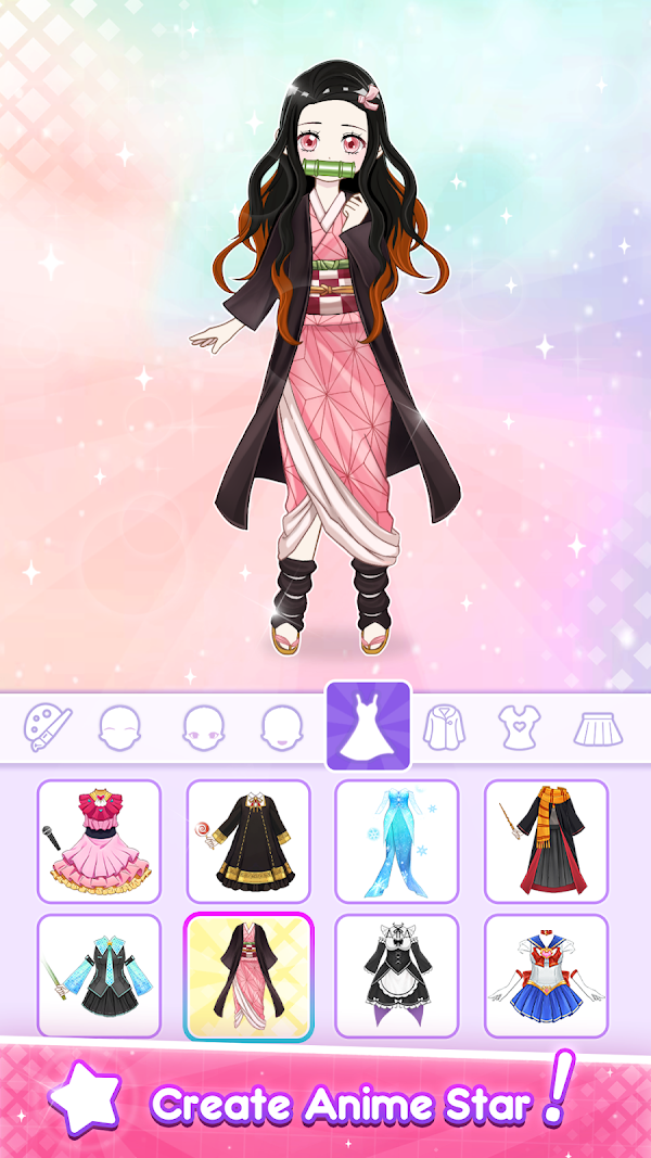 Anime Dress Up - Doll Dress Up