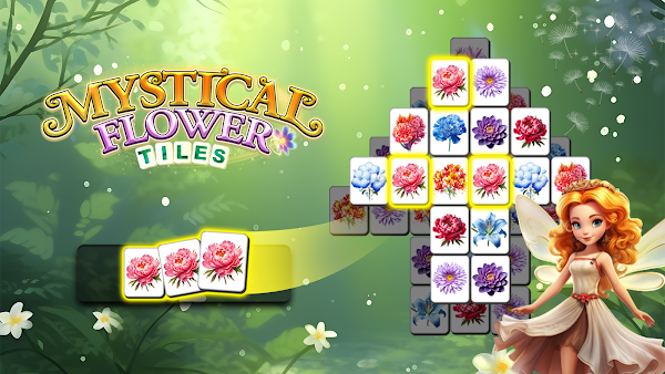 Mystical Flower - Match Tiles