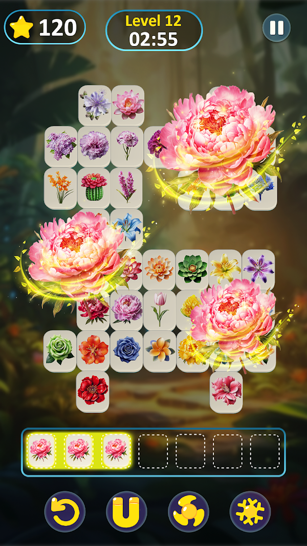 Mystical Flower - Match Tiles