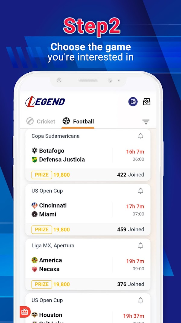 Legend Fantasy- Fantasy sports