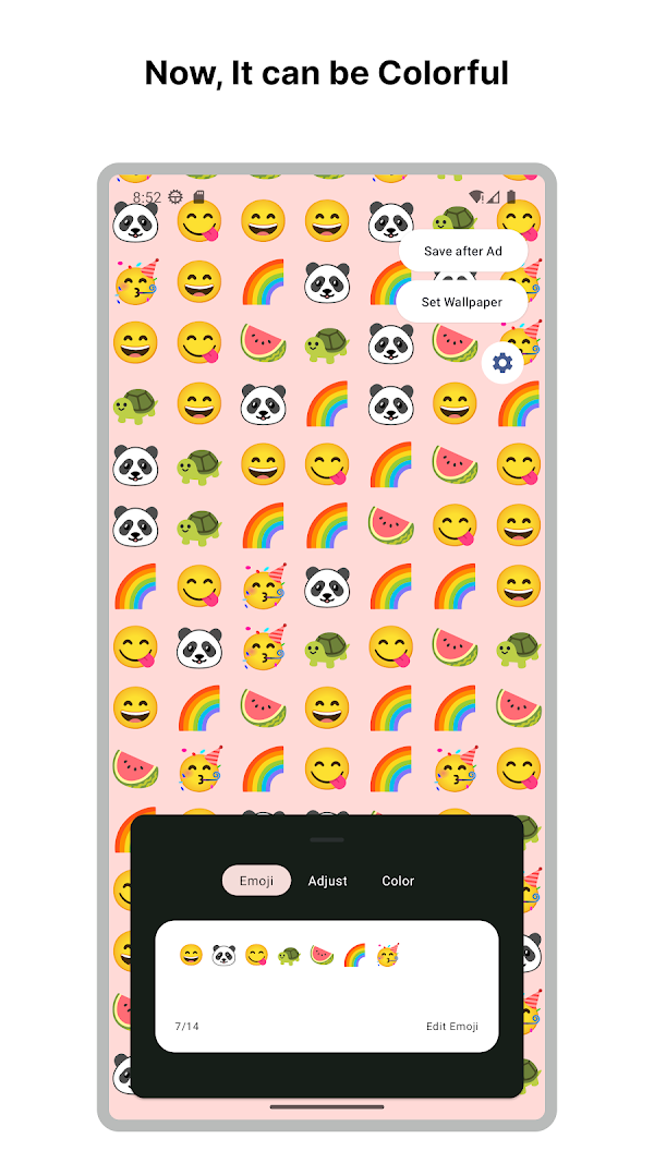 Pixel Emoji Wallpaper