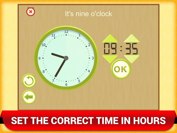 Learning Clock Math Time Game