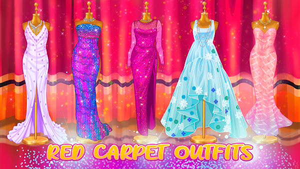 Red Carpet Dress Up Girls Game