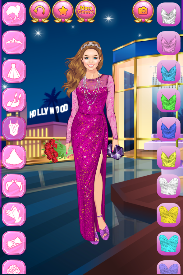 Red Carpet Dress Up Girls Game