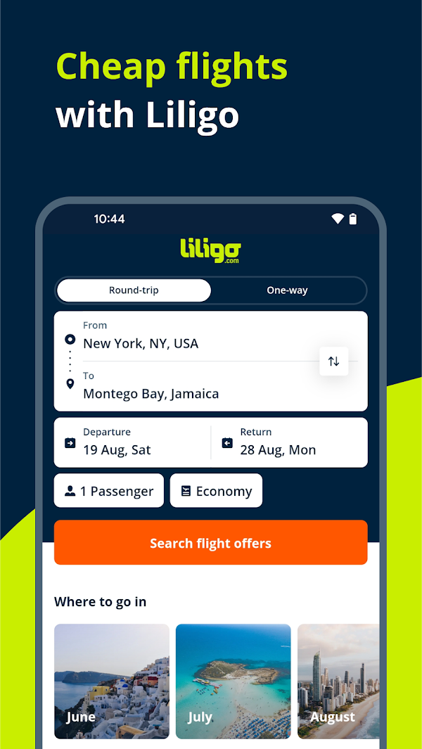 Liligo - Flight, Train & Car