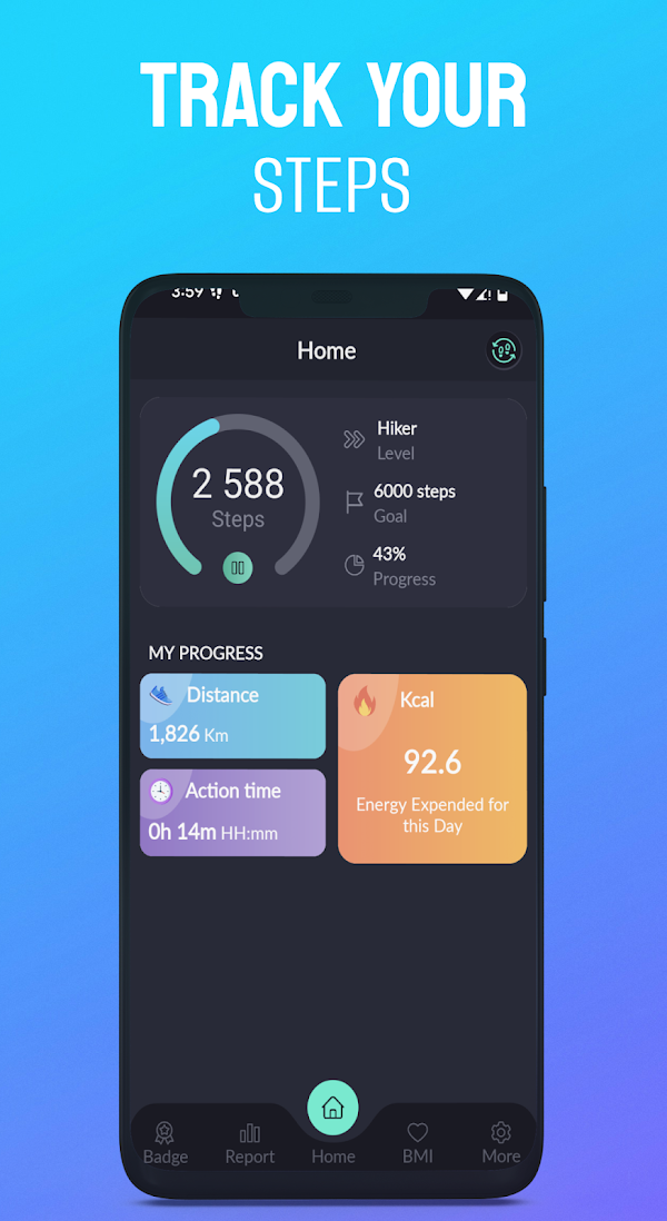 Step Counter- Pedometer App