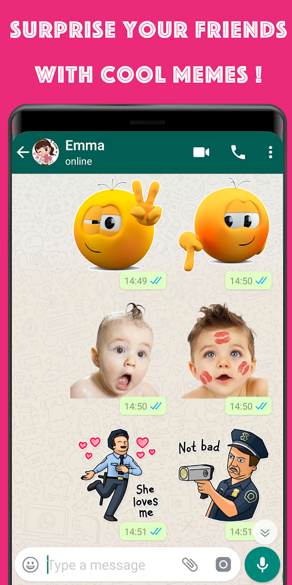 WASticker - Love emoji