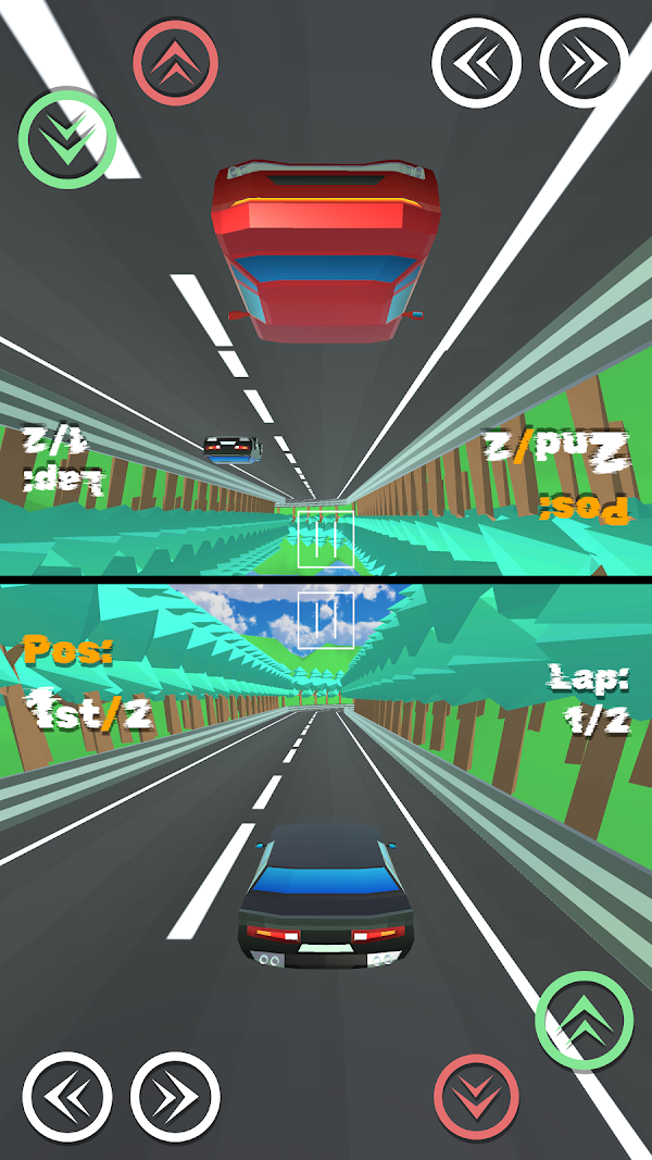 Two Player Racing - Speed Duel