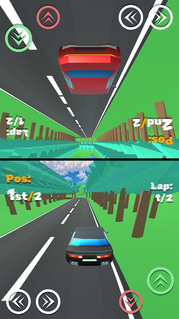 Two Player Racing - Speed Duel