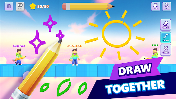 Doodle Obby – Multiplayer Draw