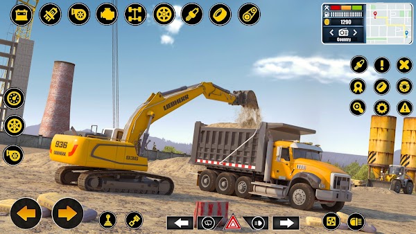 3D City Road Construction Game