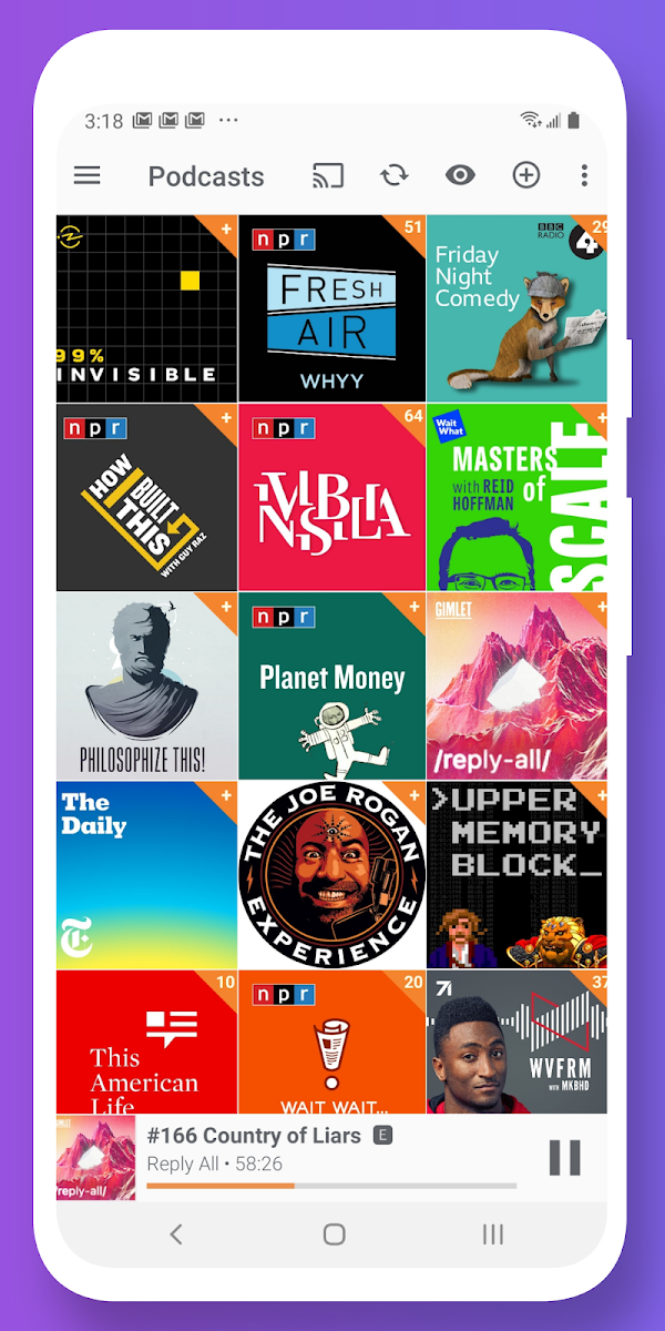 Podcast Addict: Podcast player