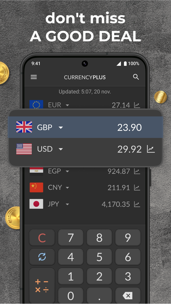 Currency Converter Plus