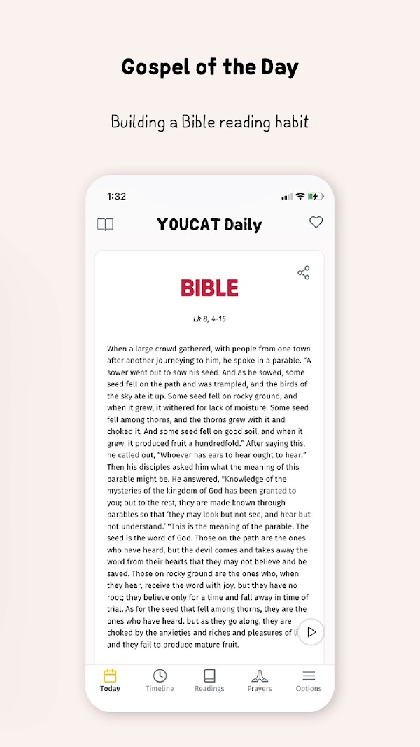 YOUCAT Daily, Bible, Catechism