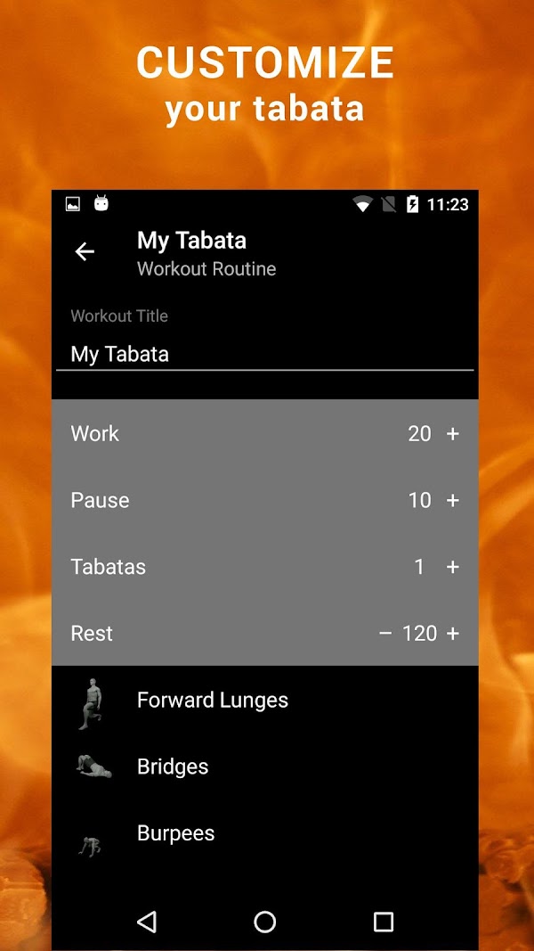 Tabata HIIT. Interval Timer