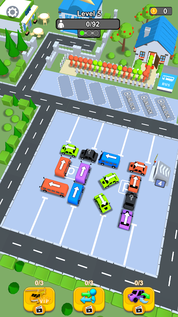 Bus Chaos: Match & Parking Jam