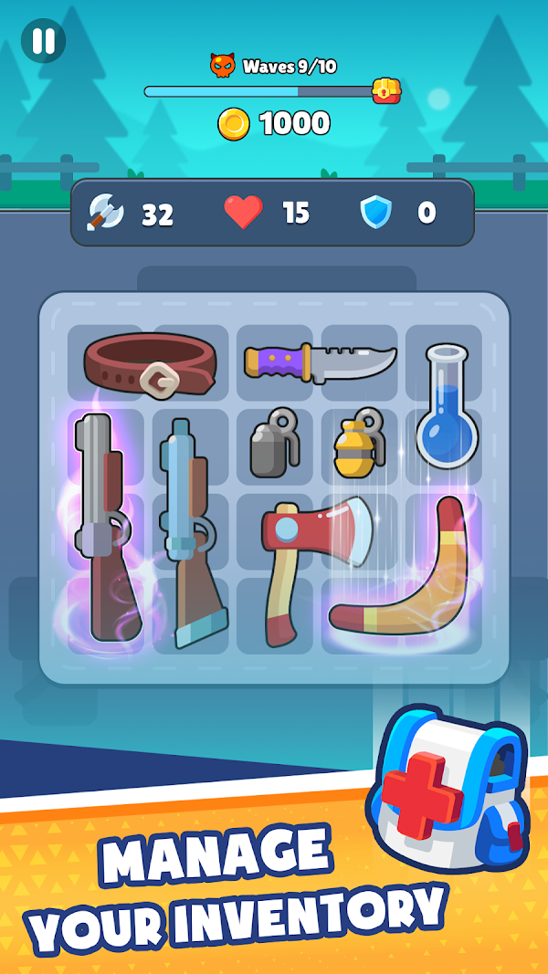 Backpack Hero: Merge Weapon