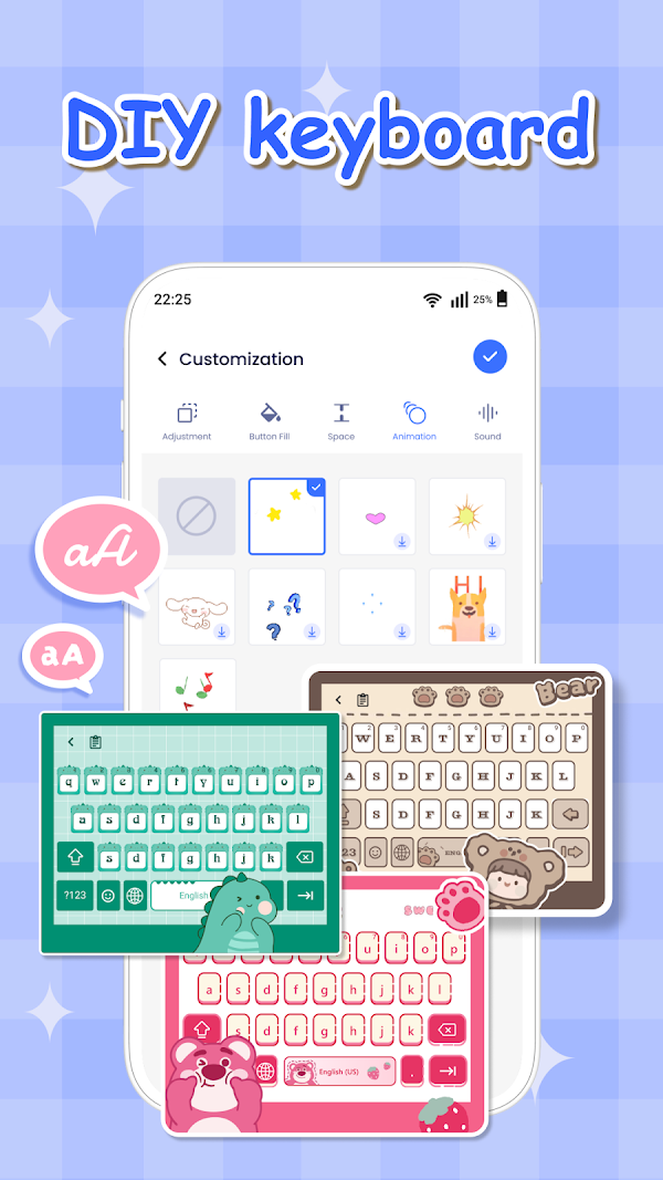 Keyboard Font & Keyboard Theme