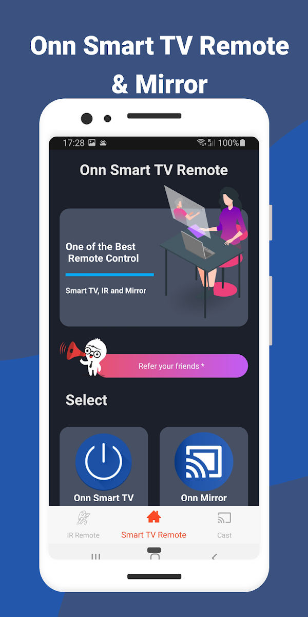 Onn Smart TV Remote